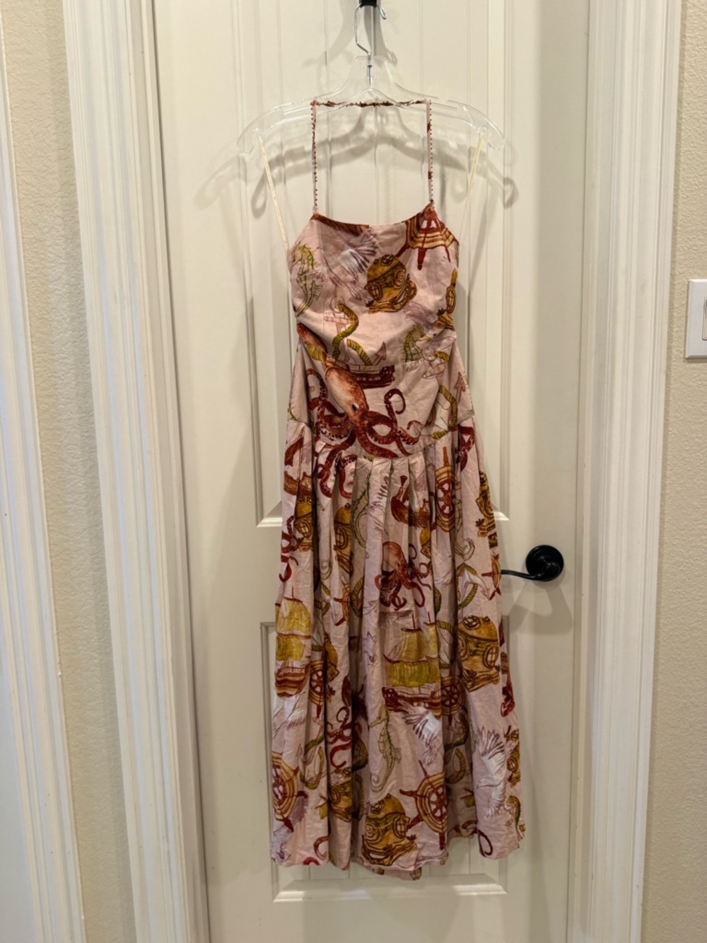 Farm Rio Nautical Octopus Print Dress - Picture 5 of 7